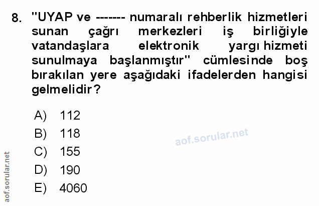 Soru 8