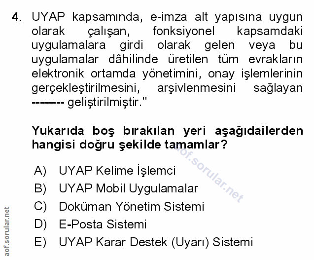 Soru 4