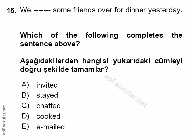 Soru 16