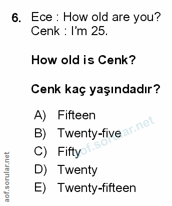 Soru 6