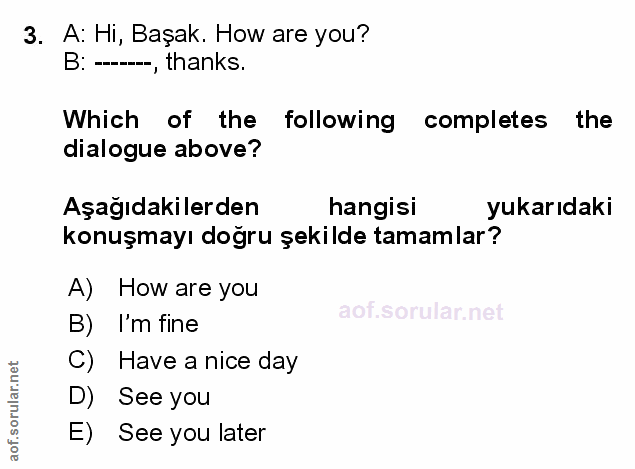 Soru 3