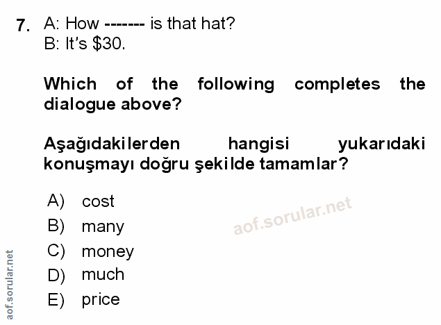 Soru 7