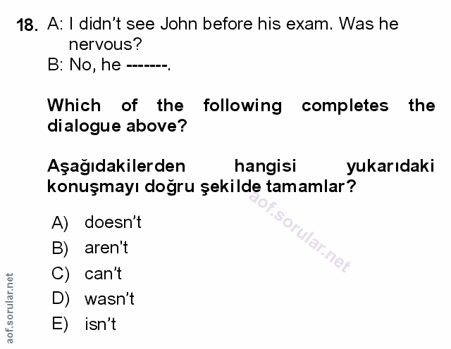 Soru 18