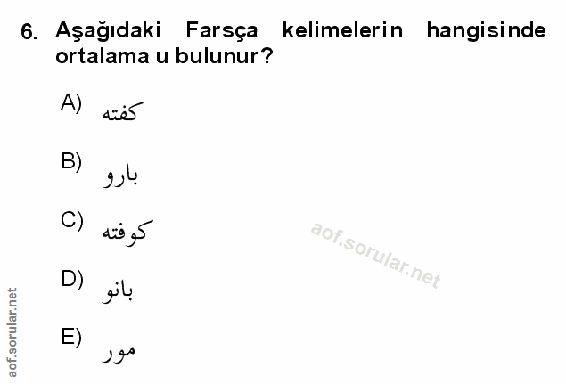 Soru 6