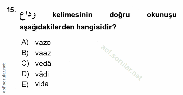 Soru 15