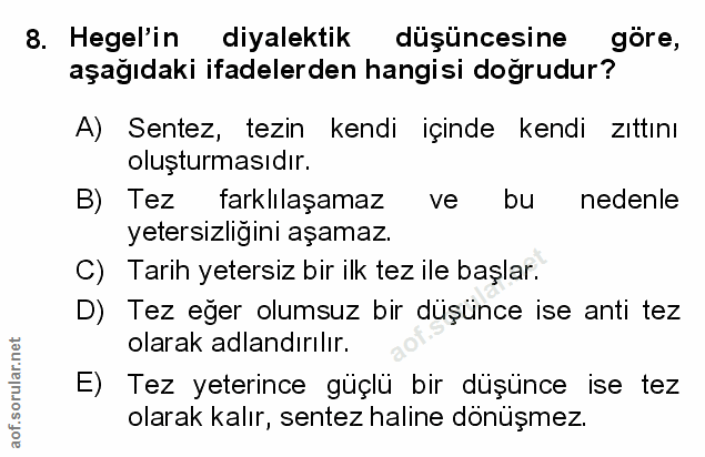 Soru 8