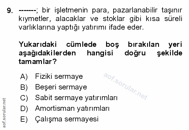Soru 9