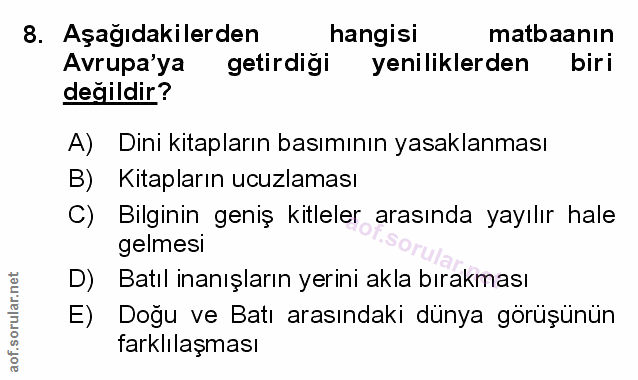 Soru 8
