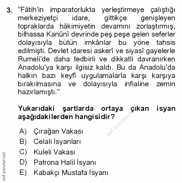 Soru 3