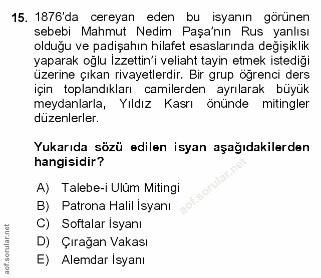 Soru 15