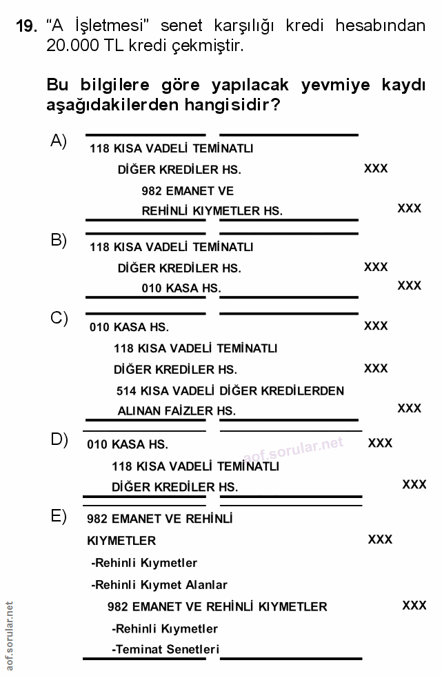 Soru 19