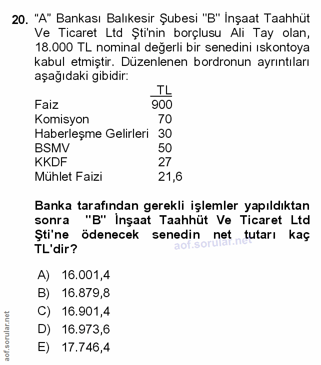 Soru 20