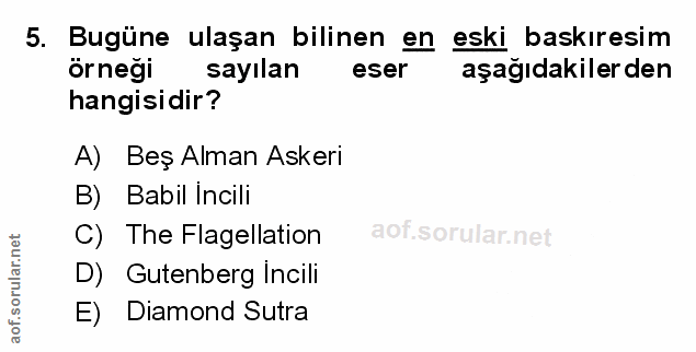 Soru 5