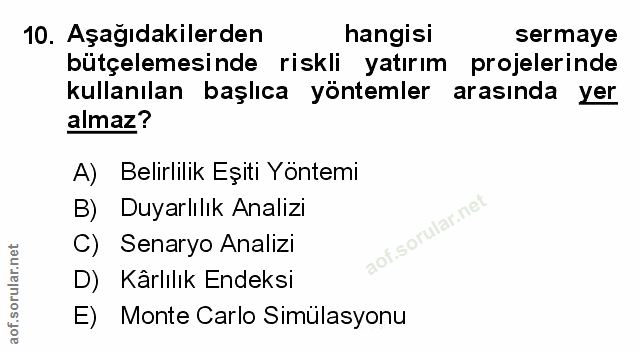 Soru 10