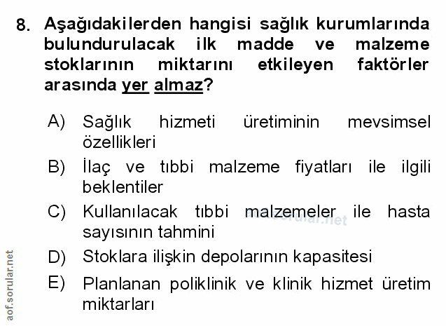 Soru 8