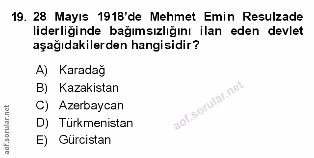 Soru 19