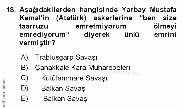 Soru 18