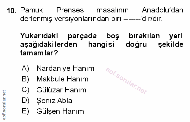 Soru 10