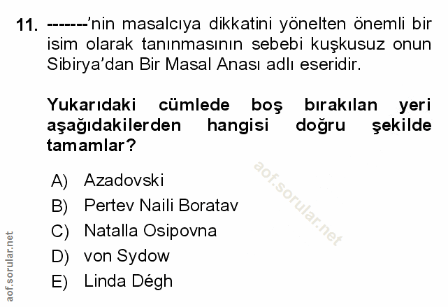 Soru 11