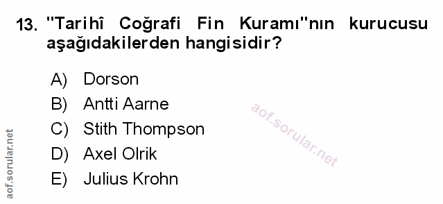 Soru 13