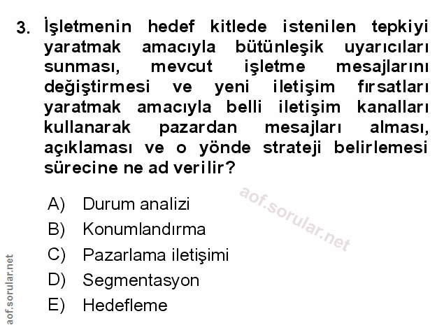 Soru 3