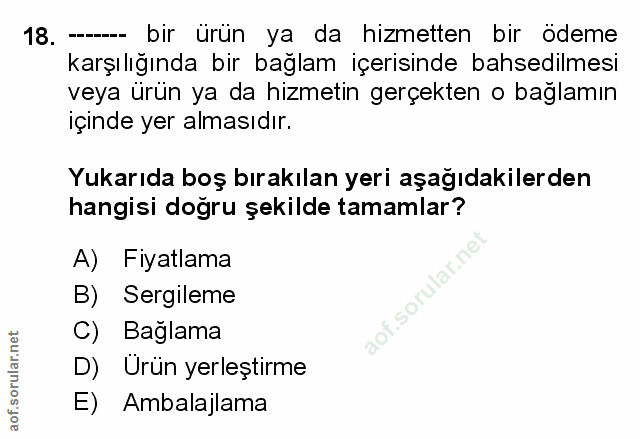 Soru 18