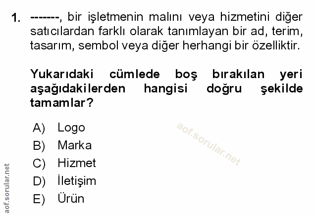 Soru 1