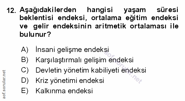 Soru 12