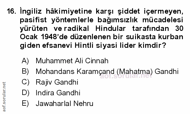 Soru 16