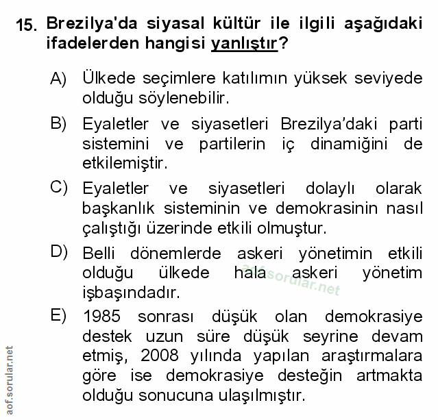 Soru 15