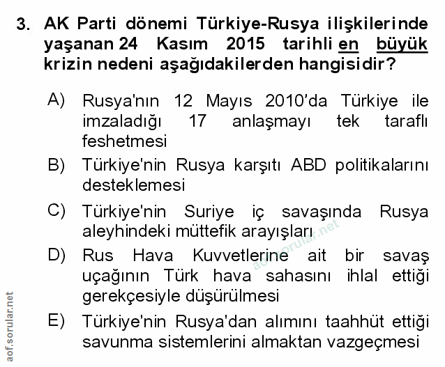 Soru 3