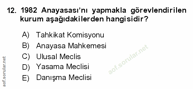 Soru 12