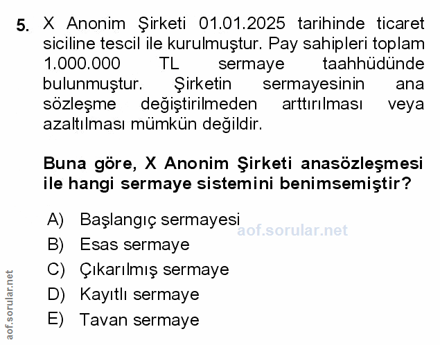 Soru 5