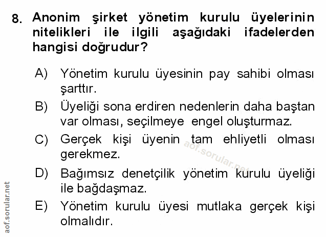 Soru 8