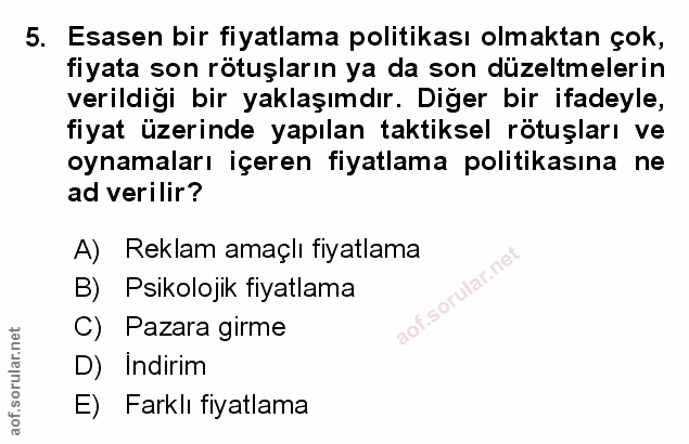 Soru 5