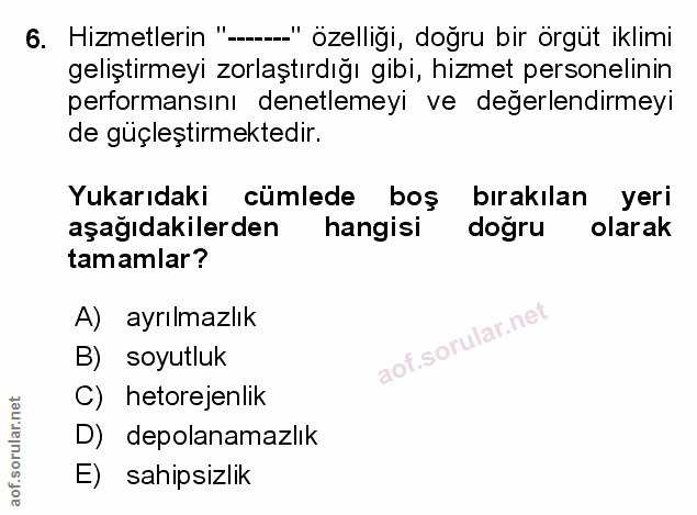 Soru 6