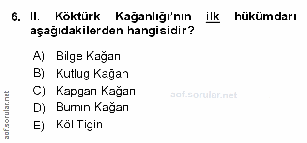 Soru 6