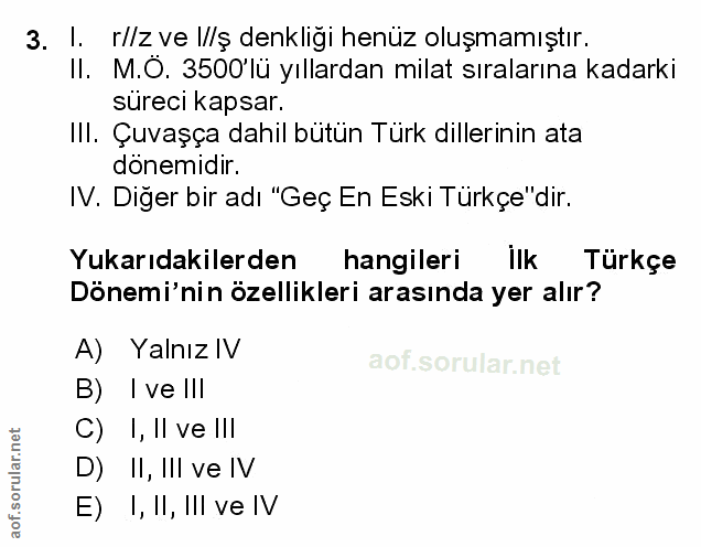 Soru 3