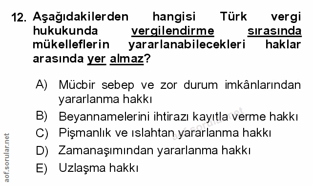 Soru 12