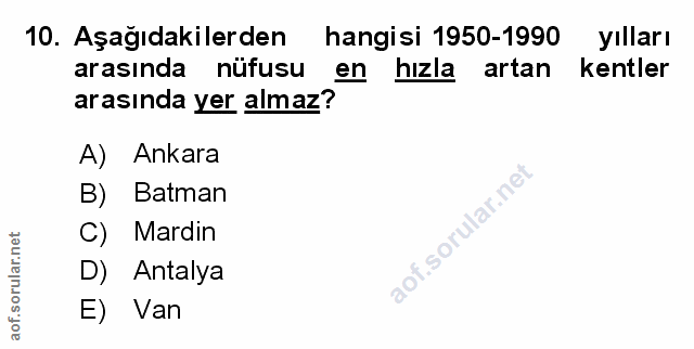 Soru 10