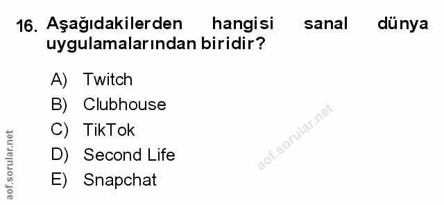 Soru 16