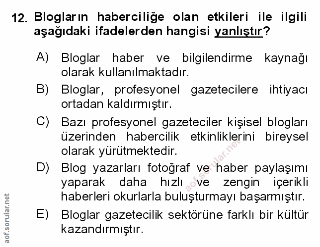 Soru 12