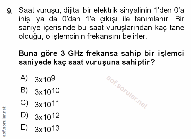 Soru 9