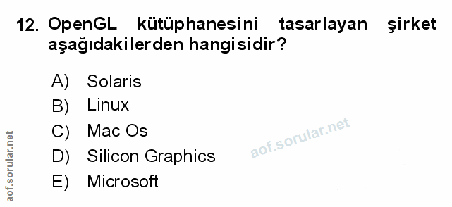 Soru 12