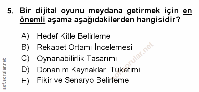 Soru 5