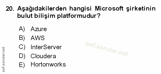 Soru 20