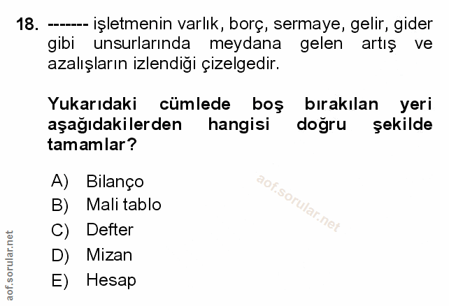 Soru 18