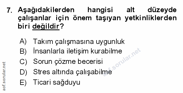 Soru 7