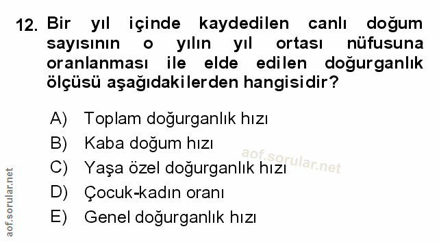 Soru 12