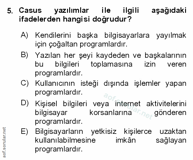 Soru 5
